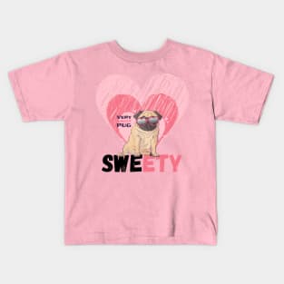 sweet pug Kids T-Shirt